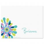 Fresh Blooms Correspondence Card