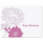 Flora Personalized Note Cards