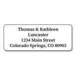 Clear Premier Address Labels