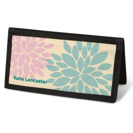 Bella Silhouette  Checkbook Cover - Personalized