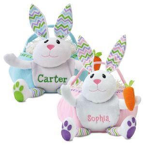 Easter Bunny Personalized Baskets