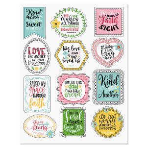 Scripture Inspiration Stickers - BOGO