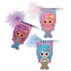 Mermaid Notebook with Pen - BOGO